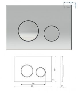 Комплект Delice Oreol 4 в 1: инсталляция крепления клавиша смыва Oreol шумоизоляция DLR 000003